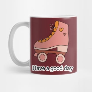 Roller Skating Brings Good Vibes Mug